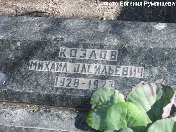 В Москве на Новодевичьем кладбище (фрагмент)