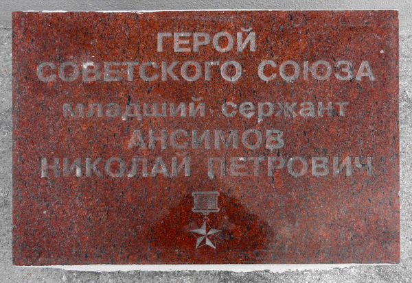 Братская могила в посёлке Добровольск (вид 2)
