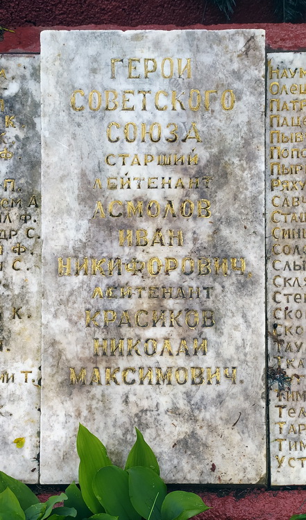 Братская могила в селе Марьяновка (вид 2)