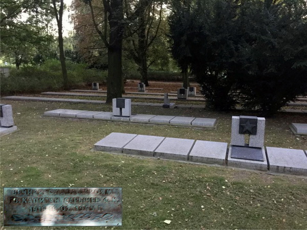 Воинское кладбище в городе Познань (вид 2)