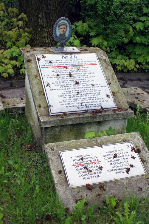 Воинское кладбище в селе Стопница (вид 2)