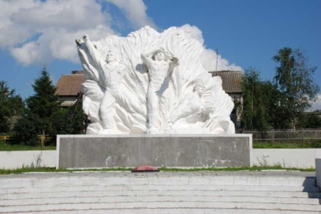 Братская могила в посёлке Ольхаватка