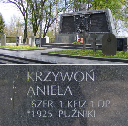 Памятник на братской могиле в Ленино