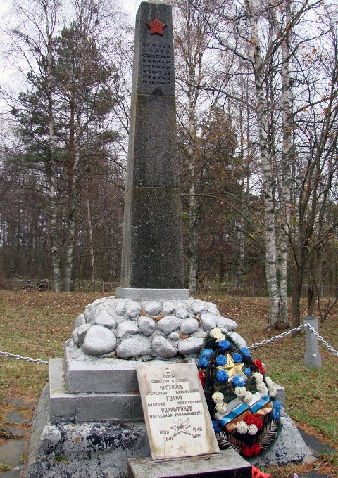 Братская могила вблизи посёлка Соловьёво (общий вид)
