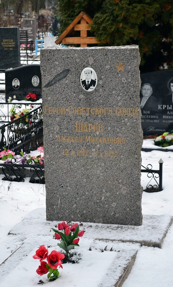 г. Новгород, на могиле