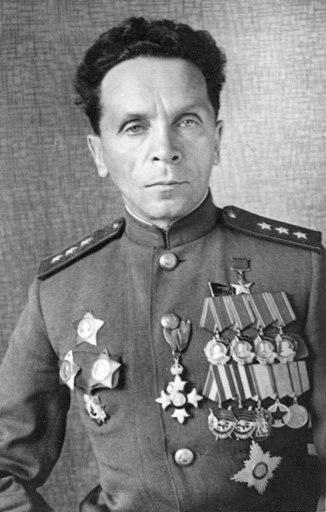 П.И.Батов в 1945 году