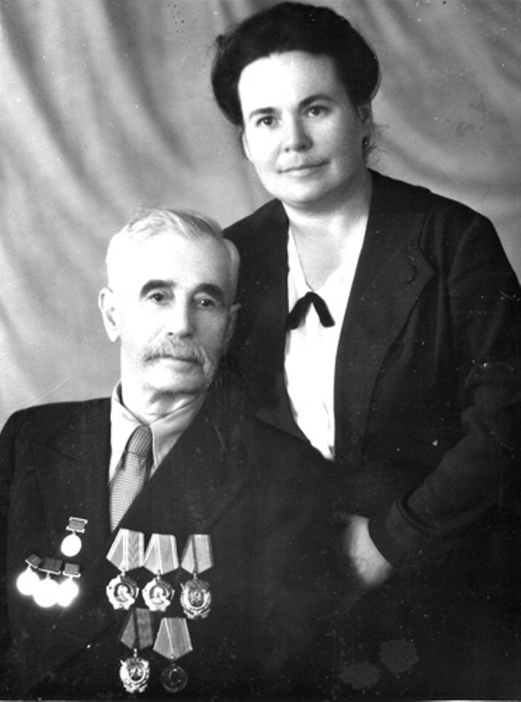 С.Ф.Черненко вместе с дочерью