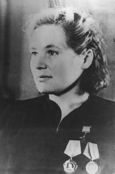 А.И.Масловская. 1945 год