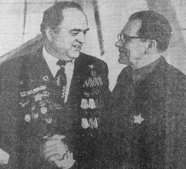 Н. П. Красюков с А. А. Пуненко
