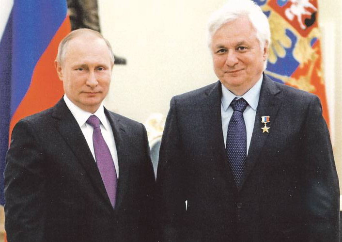 На церемонии в Кремле