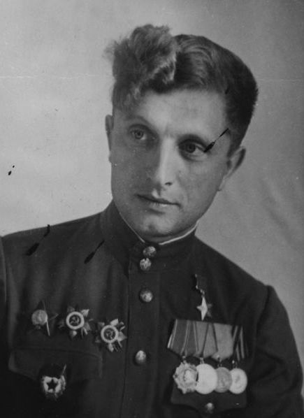 Н.А.Данюшин, 1945 год.