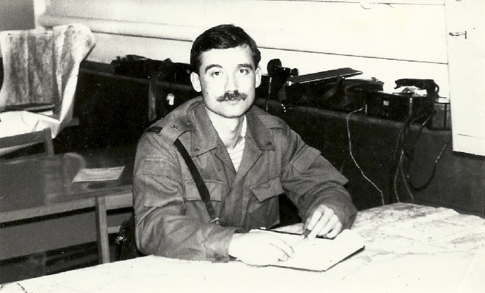Майор И.А.Касьянов во время службы в Северной Группе Войск (Польша)