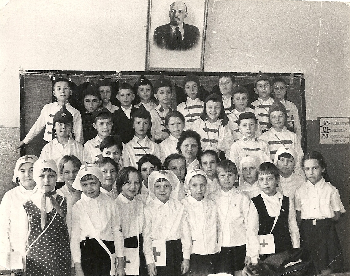 Илья Касьянов в начальной школе