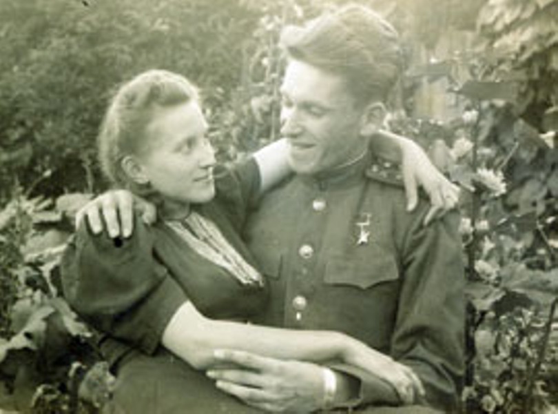 Тихмянов Л.П. с женой