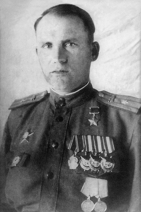 П.Я. Калашников, 1945 год
