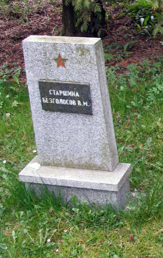Воинское кладбище в городе Глучин (вид 2)