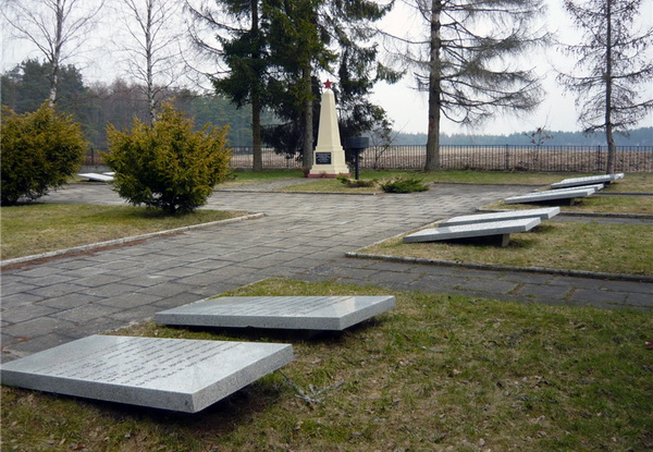 Воинское кладбище в деревне Бояно (общий вид)
