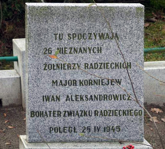 Воинское кладбище в городе Накло-над-Нотецен (вид 2)