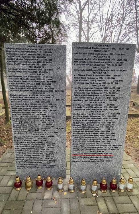 Воинское кладбище в деревне Иваниска (вид 2)