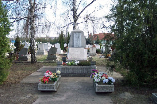 Воинское кладбище в городе Тёкёль (общий вид)