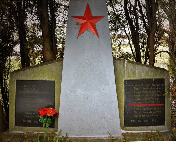 Воинское кладбище в городе Рацибуж (вид 2)