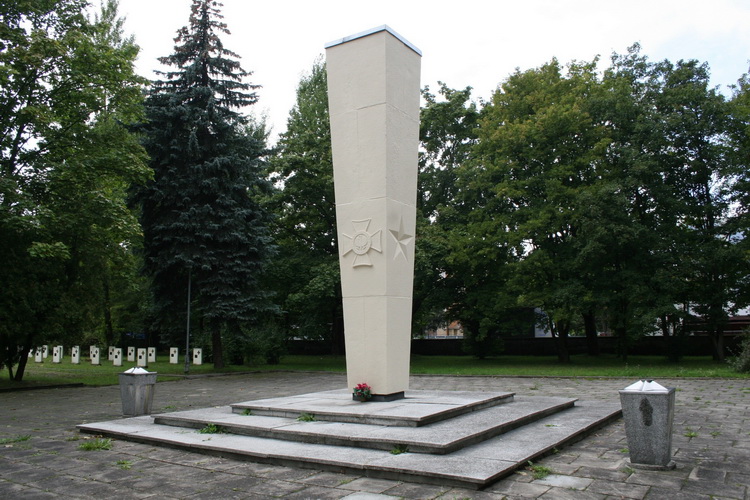 Воинское кладбище в Польше (общий вид)
