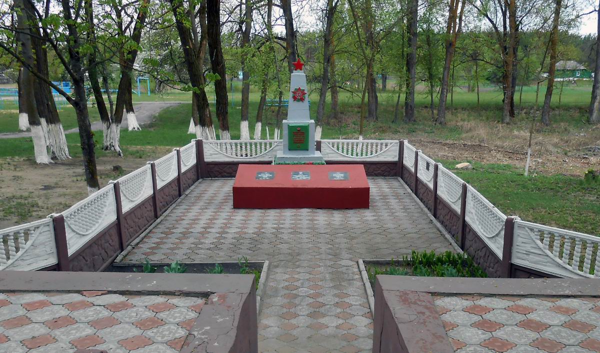 Братская могила в деревне Асаревичи (общий вид)