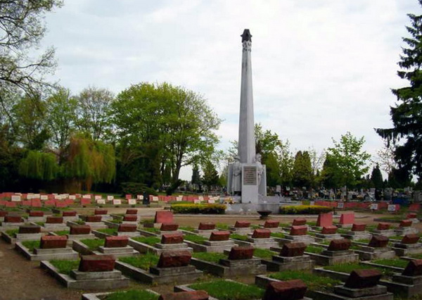 Воинское кладбище в городе Ченстохова (общий вид)