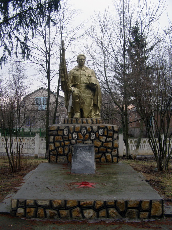 Братская могила в в селе Терновка (общий вид)