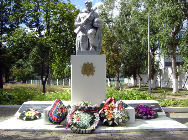 Братская могила в городе Светлогорск (общий вид)