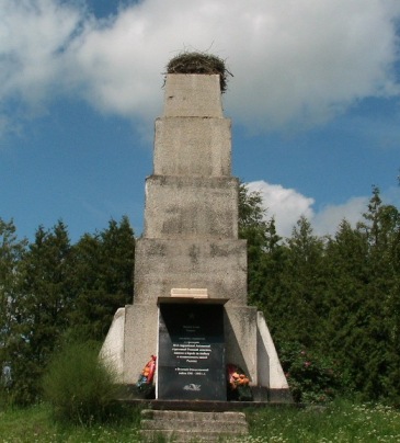 Братская могила в деревне Монаково (общий вид до реконструкции)