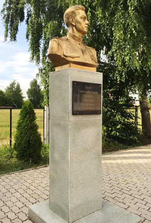 Бюст в с. Чесноковка