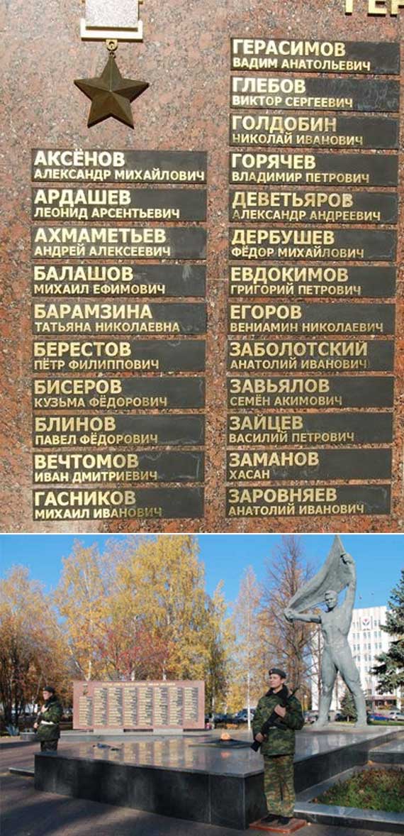 Мемориал в г. Ижевск