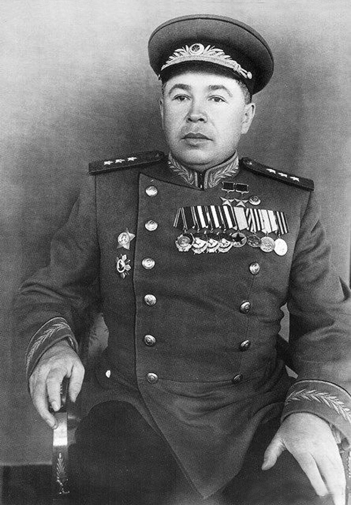 А.П. Белобородов, 1945 год