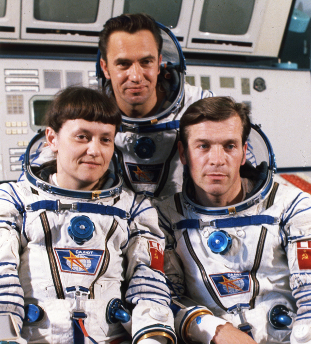 Экипаж космического корабля «Союз Т-7», 1982 год