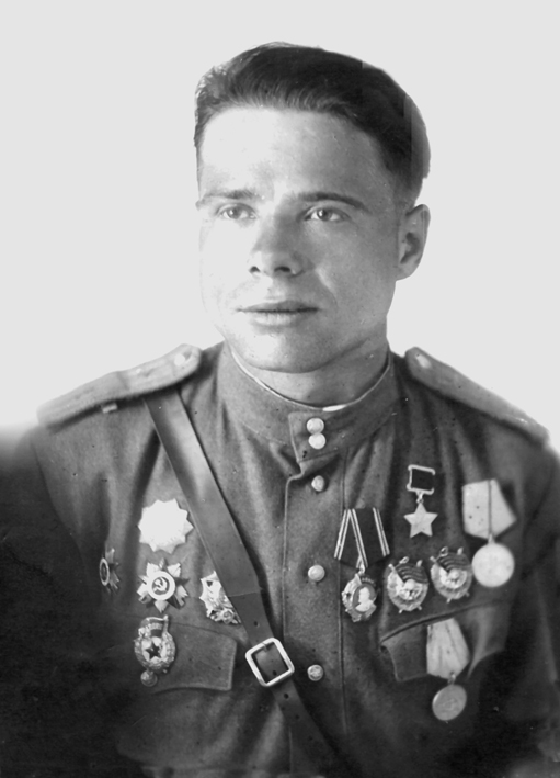 И.А.Воробьёв, середина 1945 года