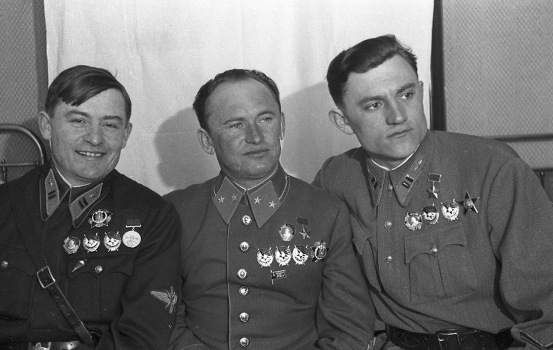 И.А. Лакеев и А.А. Зайцев, 1940 год