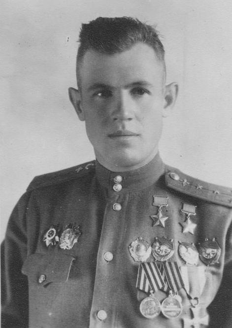 А.Н. Ефимов, 1945 год