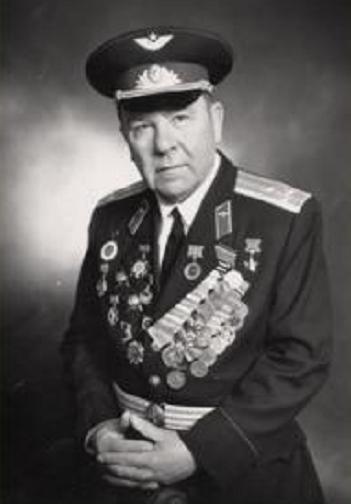 Полковник В.Д.Борисов в 1980 году.