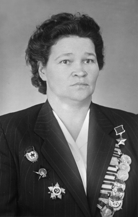 И.Ф.Себрова, 1950-е годы