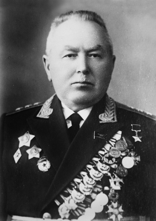 В.И.Кузнецов, середина 1950-х годов