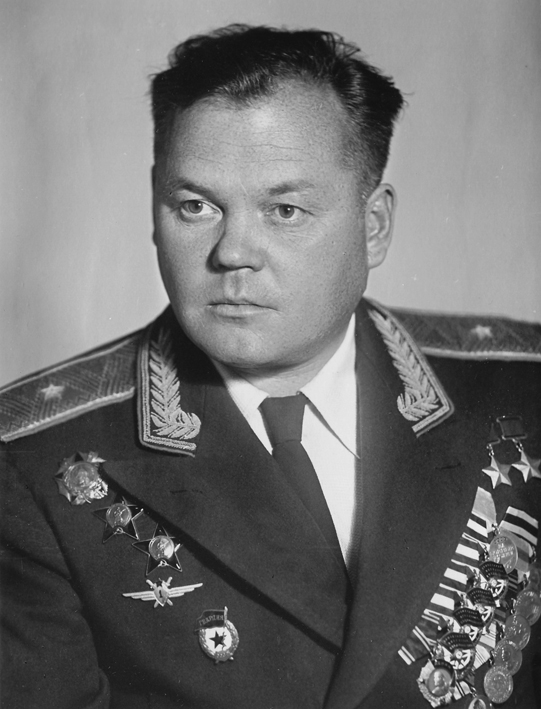 Г.А. Речкалов, 1958 год