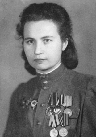 А.Ф. Акимова, 1946 год