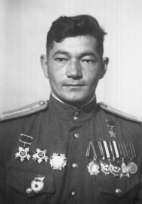 Т.Я. Бегельдинов, 1945 год