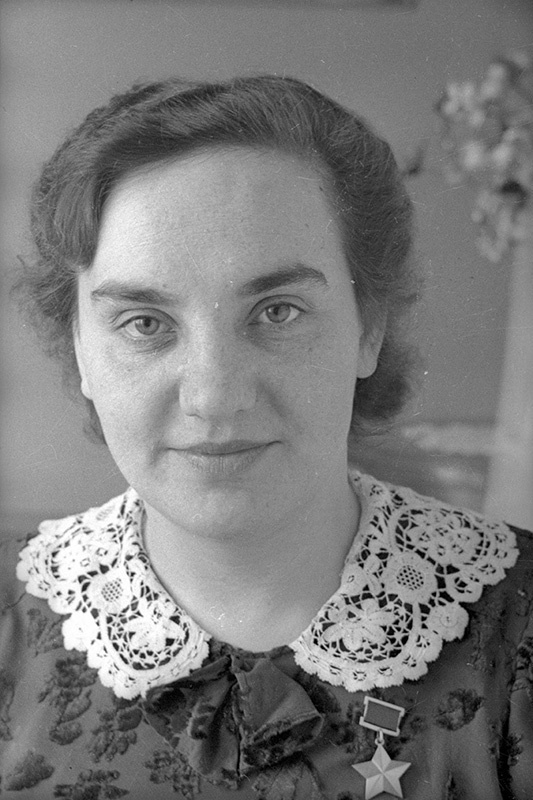 В.С.Гризодубова, 1940 год.