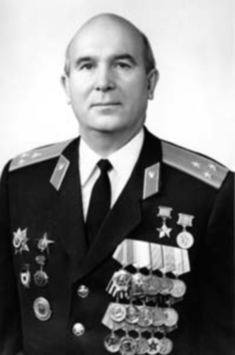 Герой Советского Союза полковник юстиции А.И. Филиппов